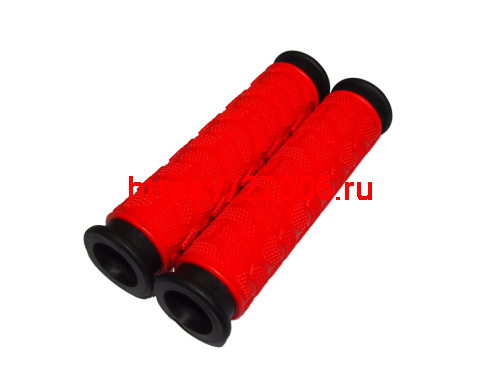 Грипсы для велосипеда 130мм, резина, цвета в ассортименте (HL- G75), ручки на руль/универсальные фото 2