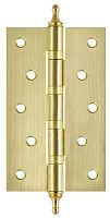 Петля Fuaro (Фуаро) универсальная IN5400UA-BL SB (4BB/A/BL 125x75x2,5) мат. золото БЛИСТЕР