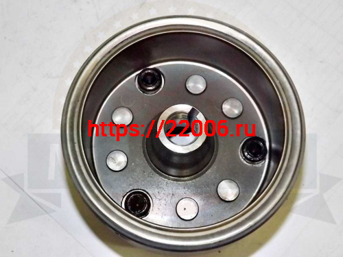 Маховик зажигания 157FMI, CG125 Хантер  с муфтой фото 3