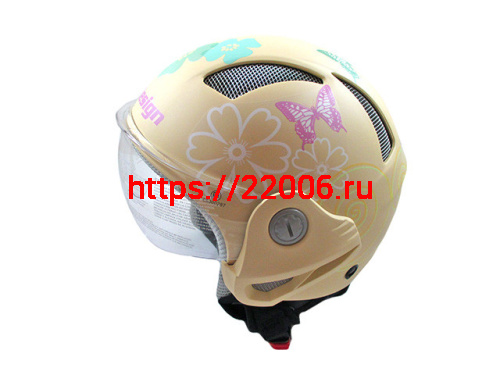 Мотошлем THH T-9 №2 matte cream/white orang (M) Мотошлем THH T-9 №2 matte cream/white orang (M)