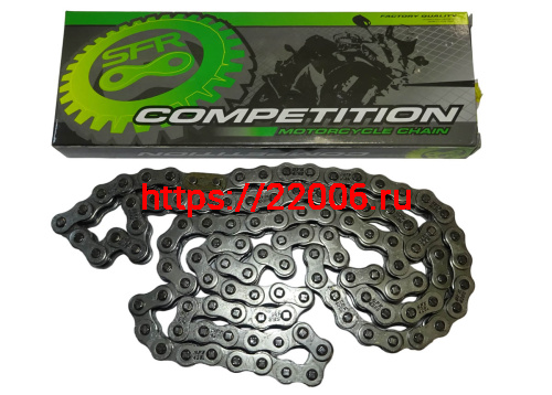 Цепь SFR (428H) SFR - 98 зв. приводная усиленная Альфа, Сигма, Monster, Futong (CN) Цепь SFR (428H) SFR - 98 зв. приводная усиленная Альфа, Сигма, Monster, Futong (CN)