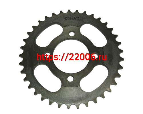 Венец (Z37) 428 (d54mm - 4 x 49mm) Альфа (ПР) Венец (Z37) 428 (d54mm - 4 x 49mm) Альфа (ПР)