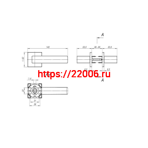 Ручка Fuaro (Фуаро) раздельная K.SL52.REDLINE (RED LINE SL) GR-23 графит фото 2 Ручка Fuaro (Фуаро) раздельная K.SL52.REDLINE (RED LINE SL) GR-23 графит фото 2
