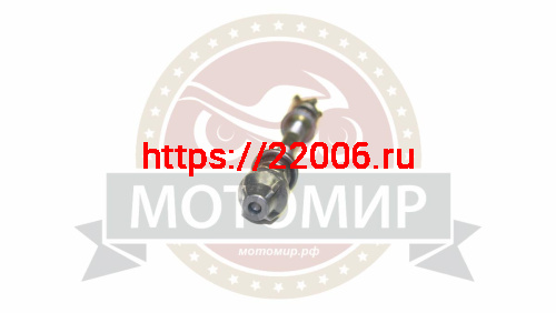 Ось втулки переднего колеса 112мм, быстросъемная, с гайками и с эксцентриком фото 2