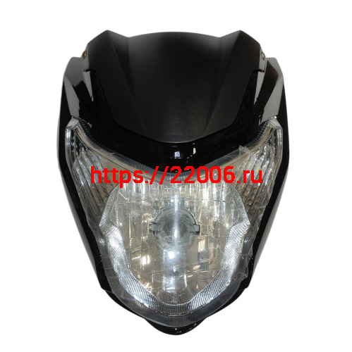 Фара в сборе (облицовка+ щиток) RUBIKON (SHURIKEN SPORT) ALPHA 2017 Фара в сборе (облицовка+ щиток) RUBIKON (SHURIKEN SPORT) ALPHA 2017