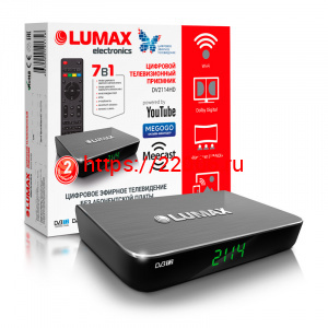 LUMAX DV2114HD цифровой телевизионный приемник LUMAX DV2114HD цифровой телевизионный приемник