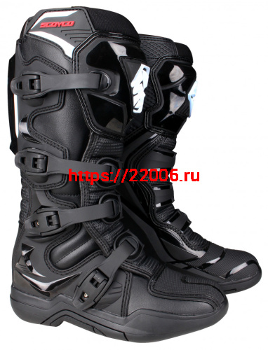Мотоботы Scoyco MBM003 черные 42