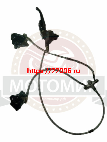 Гидравлика передняя в сборе Termit Сity, Taktik, LIBRO Avenger EVO (L-900mm, L-500mm,1 поршень) Гидравлика передняя в сборе Termit Сity, Taktik, LIBRO Avenger EVO (L-900mm, L-500mm,1 поршень)