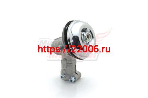 Редуктор нижний в сборе мотокосы BC/GBC-026/033/043 (26мм) (квадрат 5 мм)