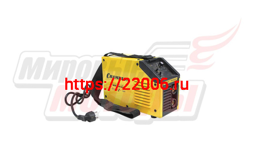 Сварочный инвертор CHAMPION IW-140/6ATL (MMA/TL/vrd;160-260В/50Гц; 6 кВA; 140А; 4кг; 290х120х195мм) Сварочный инвертор CHAMPION IW-140/6ATL (MMA/TL/vrd;160-260В/50Гц; 6 кВA; 140А; 4кг; 290х120х195мм)