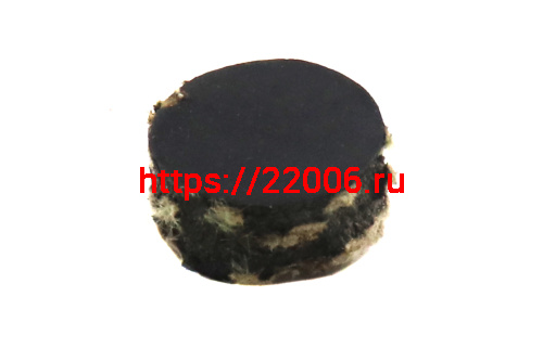 Накладка фрикционная (сухарь) сцепления Веломотор №2 (КРУГЛАЯ) фото 2