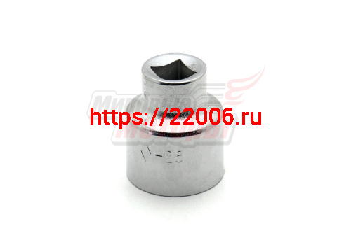 Головка 28мм 1/2" 6гр Головка 28мм 1/2" 6гр