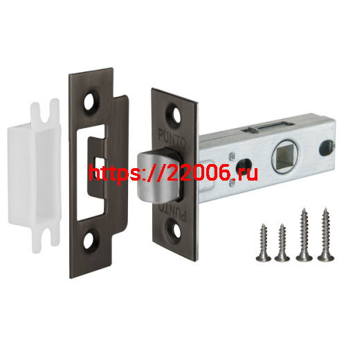 Защелка Punto (Пунто) врезная METL45-8 ( L45-8) GR графит Защелка Punto (Пунто) врезная METL45-8 ( L45-8) GR графит