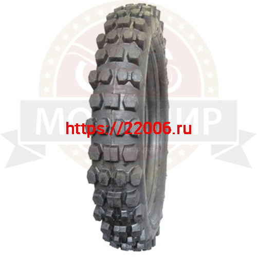 Покрышка 19" 4.20-19 (110/100-19) С-97, с камерой, Урал, кроссовая, ПетроШина (НАБОР)