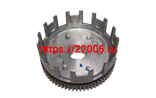 Барабан сцепления CB250 см3 Zongshen ZS 172FMM-5 голый (8 паз+8 полупаз) 6 болт 6 диск. (100081728) Барабан сцепления CB250 см3 Zongshen ZS 172FMM-5 голый (8 паз+8 полупаз) 6 болт 6 диск. (100081728)