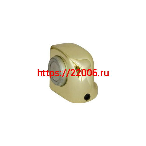 Упор Armadillo (Армадилло) дверной магнитный MDS-003ZA GP Золото