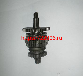 Вал вторичный КПП в сборе Волк ИМЗ-8.103-04022-10 Урал Вал вторичный КПП в сборе Волк ИМЗ-8.103-04022-10 Урал