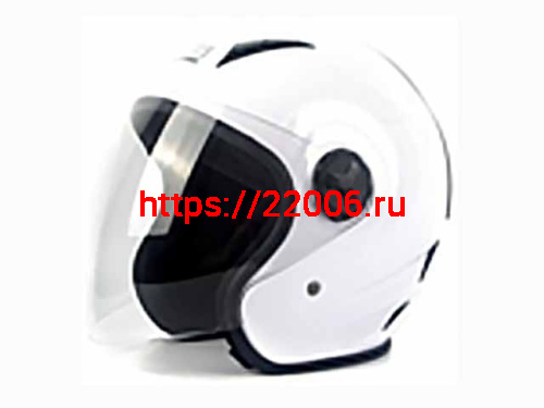 Мотошлем VIRTUE MD-207 открытый белый (S)