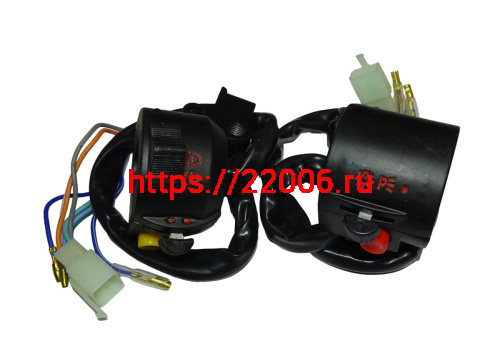 Переключатель RUBIKON SPORT/STREET/STREET LED левый+правый, в сборе (НАБОР) Переключатель RUBIKON SPORT/STREET/STREET LED левый+правый, в сборе (НАБОР)