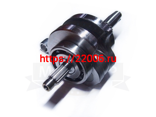 Коленвал СВ250 см3 Zongshen ZS 172FMM (+ 2 подшипника) (100066539) Коленвал СВ250 см3 Zongshen ZS 172FMM (+ 2 подшипника) (100066539)