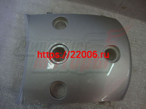 Облицовка задняя верхняя Racer Sagita 2/3 серебро