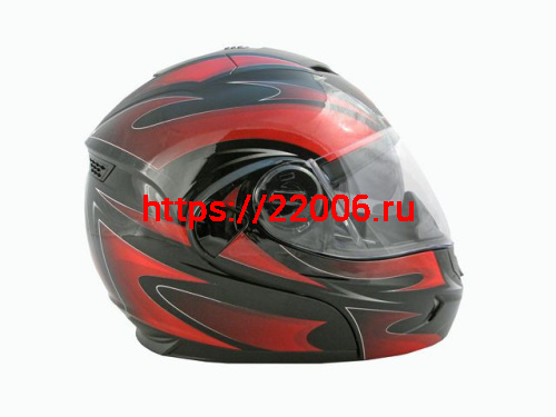 Мотошлем THH T-797 №2 black/ red (S) Мотошлем THH T-797 №2 black/ red (S)