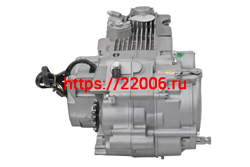 Двигатель 1P60FMJ-2 (YX150) нижний эл.стартер,масляное охлаждение(педальп/п,кикстартер,патрубок) фото 2