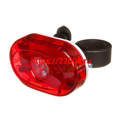Фонарь Вело задний, 5 диодов красных с линзами (бат.2*ААА в компл. не вход.) STG (TL5361) Фонарь Вело задний, 5 диодов красных с линзами (бат.2*ААА в компл. не вход.) STG (TL5361)