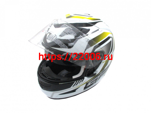 Мотошлем THH TS-42 №11 white/fluo yelow (L) Мотошлем THH TS-42 №11 white/fluo yelow (L)