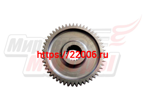 Шестерня редуктора (вала заднего колеса) ведомая 139QMB FT50QT-10