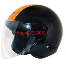 Мотошлем THH T-373 black/orang (M) Мотошлем THH T-373 black/orang (M)