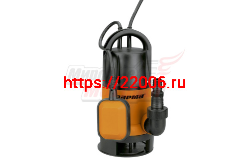 Насос Парма НД- 900/35П погр. дренажн 900Вт, 8,5м, 235л/мин