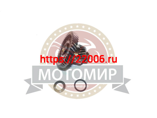 Распредвал в сборе CG125-250 Хантер (вал+шестерня)