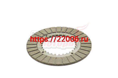 Диск сцепления фрикционный для редуктора с автоматическим сцеплением 168FR-190FR (ферритовый)