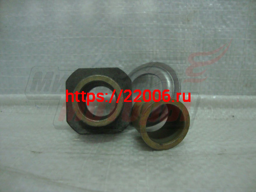 Набор втулок колеса Урал (распорная высокая, промежуточная, шайба упорная) Набор втулок колеса Урал (распорная высокая, промежуточная, шайба упорная)