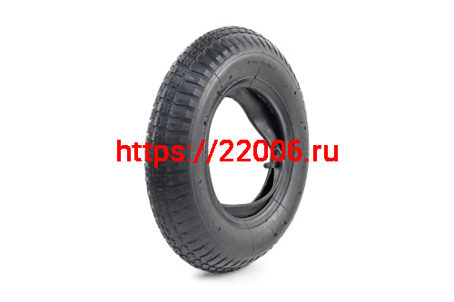 Покрышка тачки садовой 8" 4,80/4,00-8 камерная (С КАМЕРОЙ) МАРКИРОВАННАЯ фото 2 Покрышка тачки садовой 8" 4,80/4,00-8 камерная (С КАМЕРОЙ) МАРКИРОВАННАЯ фото 2