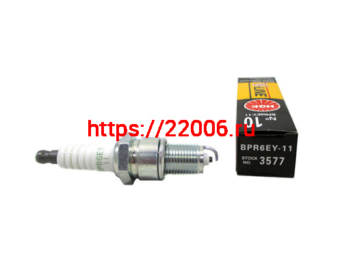 Свеча зажигания BPR6EY-11 NGK (Япония) 3577 Свеча зажигания BPR6EY-11 NGK (Япония) 3577
