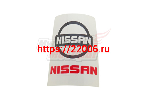 Наклейка логотипа "NISSAN" (12х12) Наклейка логотипа "NISSAN" (12х12)