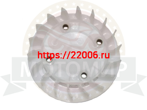 Крыльчатка охлаждения генератора (ЦПГ) 4х такт. GY6-125/150 (052QMIB-080000300) (НАБОР) Крыльчатка охлаждения генератора (ЦПГ) 4х такт. GY6-125/150 (052QMIB-080000300) (НАБОР)