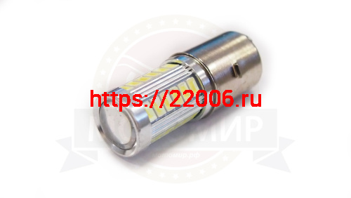 Лампа светодиодная (LED) 12V  (H6)  35/35W (BA20D)  33SMD (Фарная)