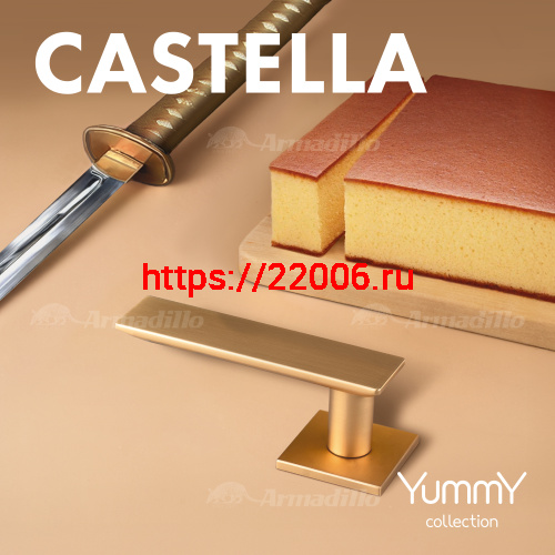 Ручка Armadillo (Армадилло) раздельная K.YM.CASTELLA BL-26 черный фото 4 Ручка Armadillo (Армадилло) раздельная K.YM.CASTELLA BL-26 черный фото 4