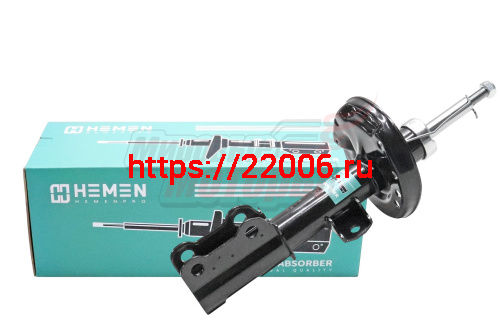 Амортизатор передний левый HEMEN Chevrolet Aveo T300 11-, Kalos 11-, Cobalt 11- (HSAL037)