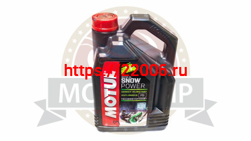 Масло MOTUL Snowpower 4Т,  OW40  (4литра) PS 105892