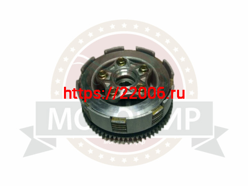 Барабан сцепления CG/CB125-250 156FMI 161FMJ в сборе 8 пазов (5 болтов 5 дисков) Барабан сцепления CG/CB125-250 156FMI 161FMJ в сборе 8 пазов (5 болтов 5 дисков)