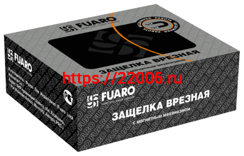 Защелка Fuaro (Фуаро) врезная MAGNET M12-50-25 AC медь фото 2 Защелка Fuaro (Фуаро) врезная MAGNET M12-50-25 AC медь фото 2