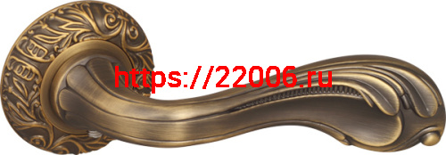 Ручка Fuaro (Фуаро) раздельная R.SM58.BAROCCO (BAROCCO SM) AB-7 матовая бронза Ручка Fuaro (Фуаро) раздельная R.SM58.BAROCCO (BAROCCO SM) AB-7 матовая бронза