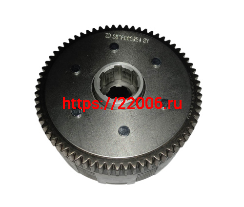 Барабан сцепления NB300  ZS (174MN-5) в сборе (100103323) (НАБОР)