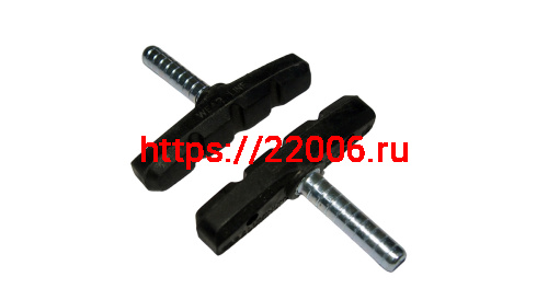Колодки тормозные V-brake без резьбовые 60мм ALHONGA HJ-601.12T2