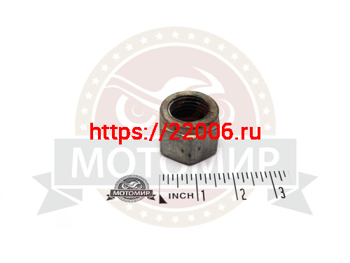 Гайка бензокрана ИЖГ-25 (М14х1,5 Н6) Гайка бензокрана ИЖГ-25 (М14х1,5 Н6)