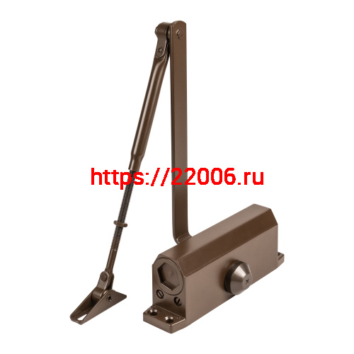 Доводчик Ajax (Аякс) дверной DCTR50-100 hold open BR коричневый Доводчик Ajax (Аякс) дверной DCTR50-100 hold open BR коричневый
